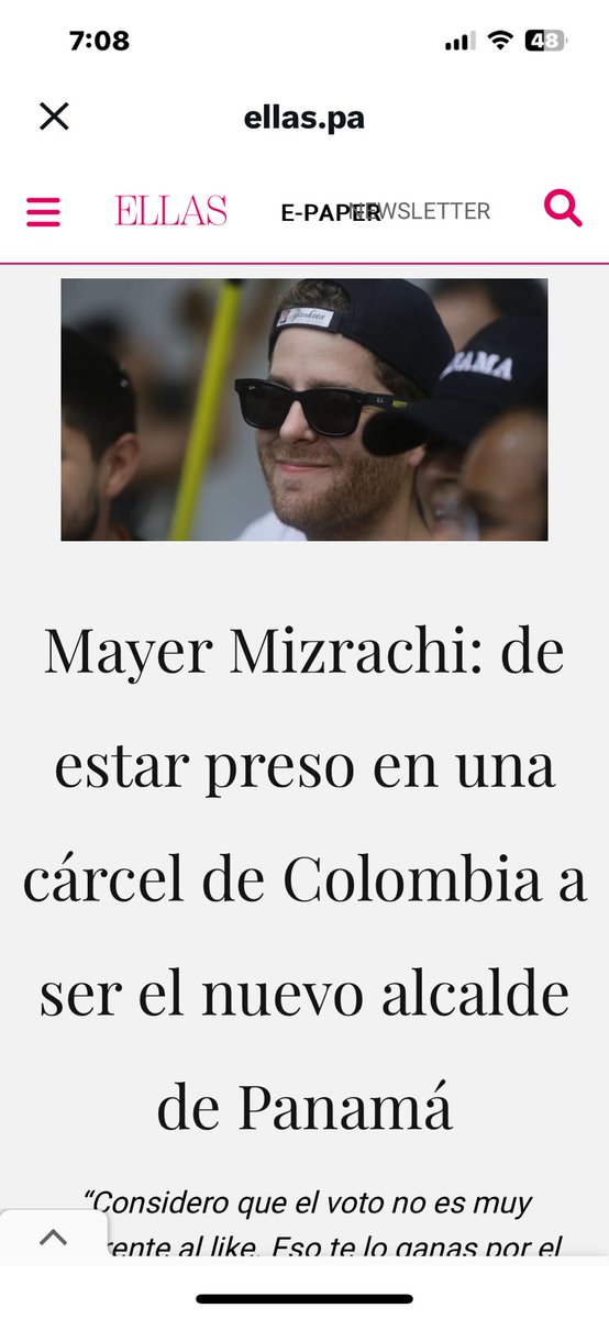 Felicidades <a href="/Mayer/">Mayer Mizrachi</a>