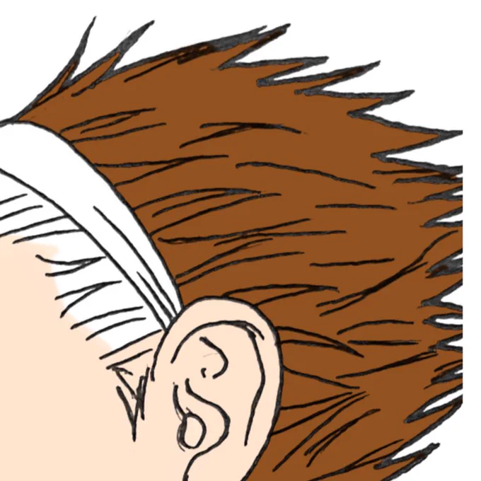 オイラとしては横顔良い感じに描けてるかも…しれん。 