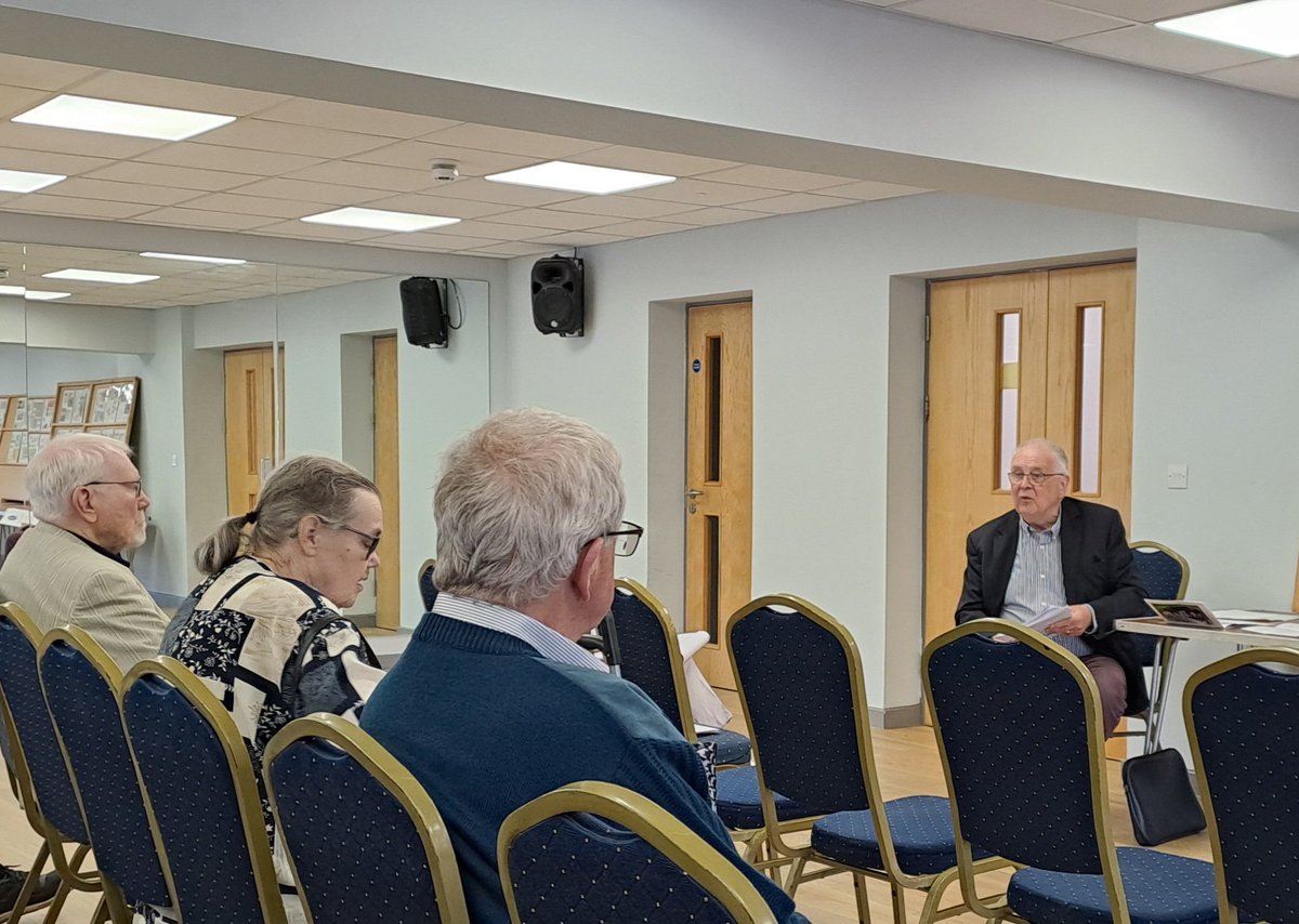 BritishThematic's tweet photo. Our Annual General Meeting is taking place at Swinpex today. Our chairman, Barry, is welcoming all members now https://t.co/N4FOHrg2Z0
