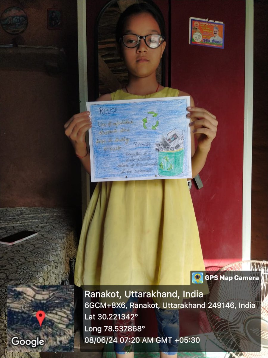 gmhs31's tweet photo. On Day 4 of summer camp under Mission Meri life, Poster Making Competition was organised for students of GMHS 31 C on themes of 3R's to make the students aware about the importance of segregating, reducing, reusing and recycling waste.
@SchoolEduChd https://t.co/ciSbln8X22