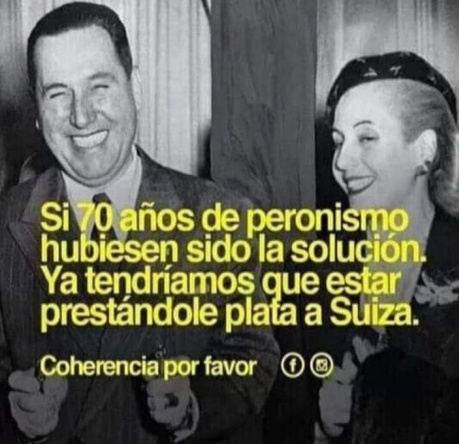 gordo_jotaro's tweet photo. Perón Perón que chorro sos. https://t.co/G70OQukmwO