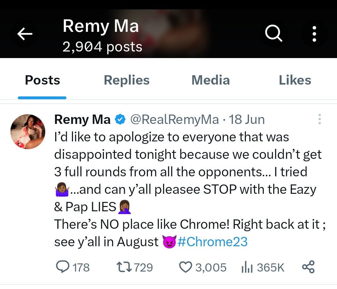 RemysNewThang's tweet photo. @BlackCrowDelila @BigBlanco_1 That battle rap bullshit was clocked last year. Remy never cheated on Pap. Y'all love to speak on these other girl marriages while your fav laid up w| a rapist. NM touring for free &amp; her tour being used to pay a loan. The state documents are online. https://t.co/VLB9dkdsrF