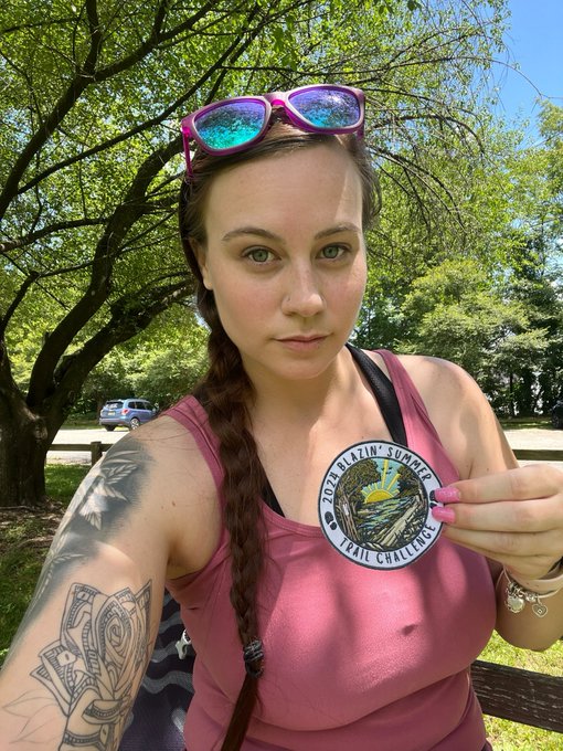 My Friday was spent getting in more miles for the #BlazinSummerTrailChallenge 💪🏻 Hike 2 is in the books<a href="/tag/blazinsummertrailchallenge"class="tags"><span>#blazinsummertrailchallenge</span></a>
