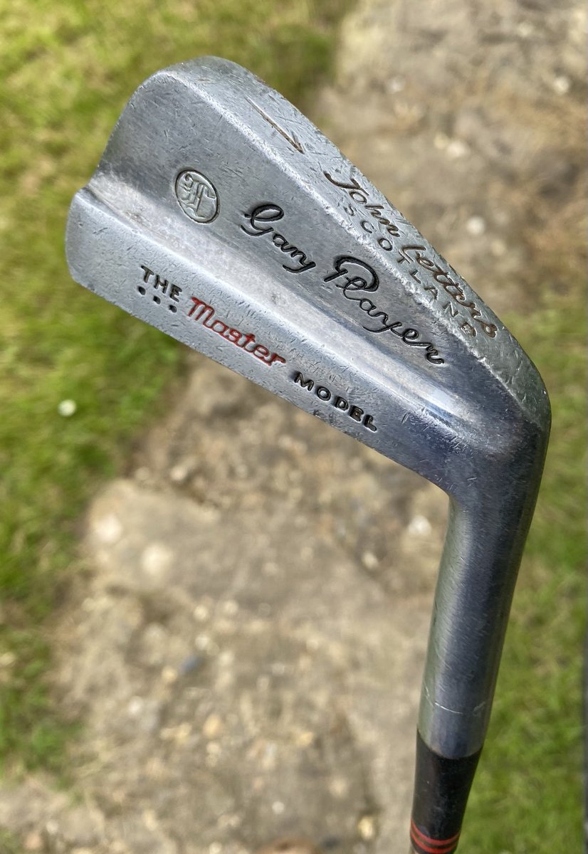 Just discovered this in the workshop , golf was tough 50 years ago 😄