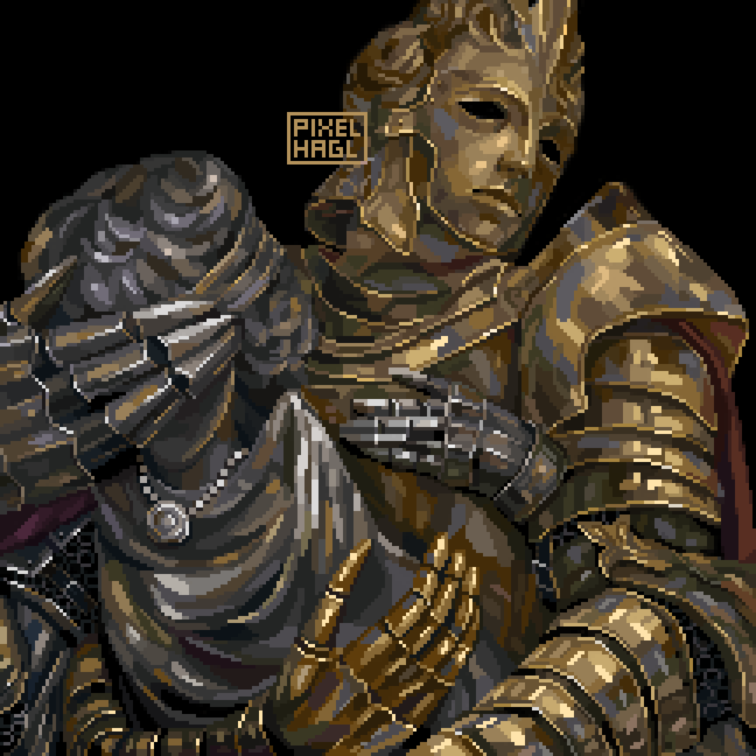 Pixel_Hagl's tweet photo. D Hunter of the Dead from Elden Ring 💍🎭

#EldenRing #pixelart #pixelartist https://t.co/CIov7LmkP5