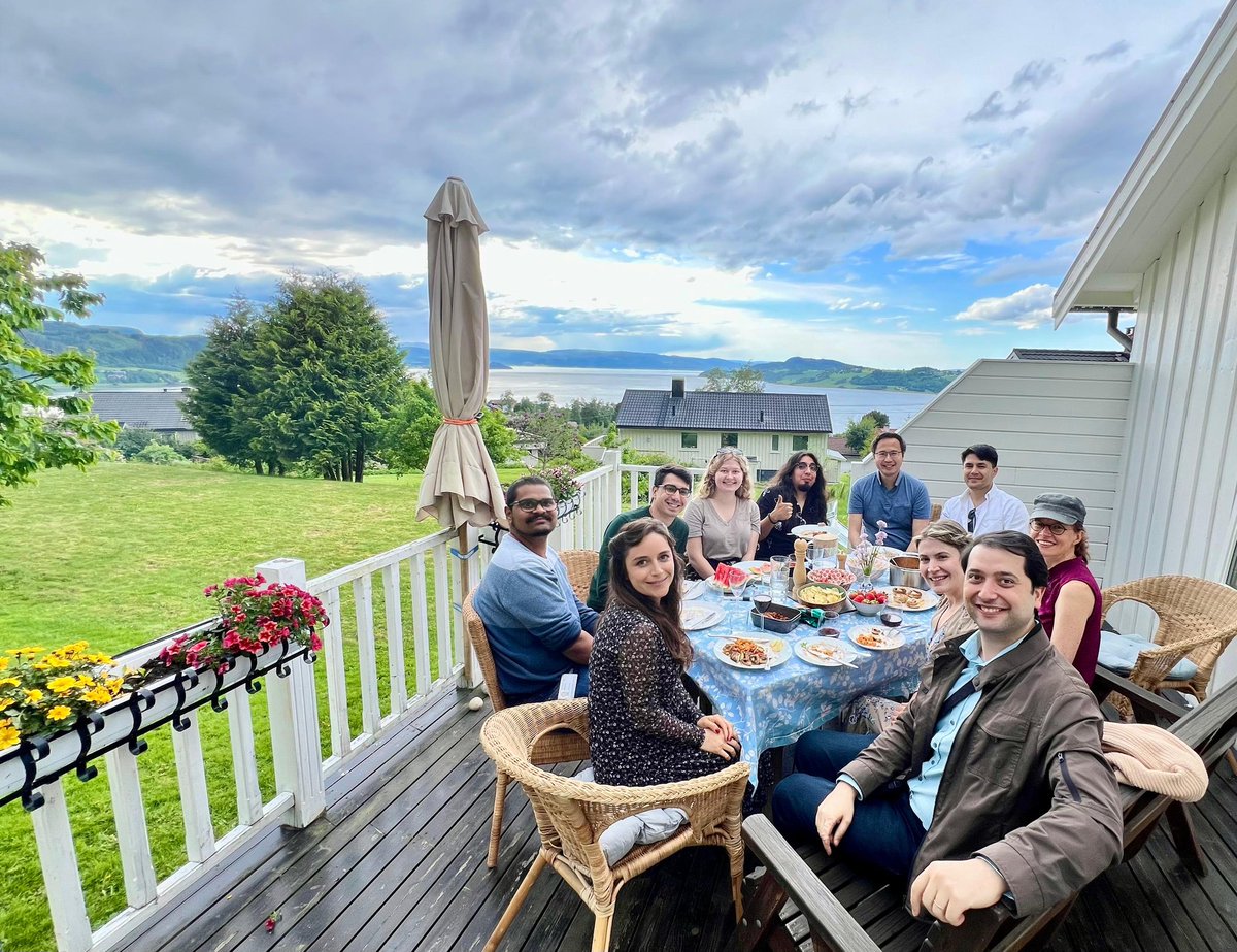 PercivalDgama (@dgamapercival) on Twitter photo A great way to end the week with my PhD thesis submission, paper acceptance and saying goodbye to a labmember! with some nice dinner with the lab. Thanks to <a href="/NathalieJuYa/">Nathalie Jurisch-Yaksi</a> and <a href="/yaksi_emre/">Emre Yaksi</a> for being so kind to host us. A great way to end the week with my PhD thesis submission, paper acceptance and saying goodbye to a labmember! with some nice dinner with the lab. Thanks to <a href="/NathalieJuYa/">Nathalie Jurisch-Yaksi</a> and <a href="/yaksi_emre/">Emre Yaksi</a> for being so kind to host us.