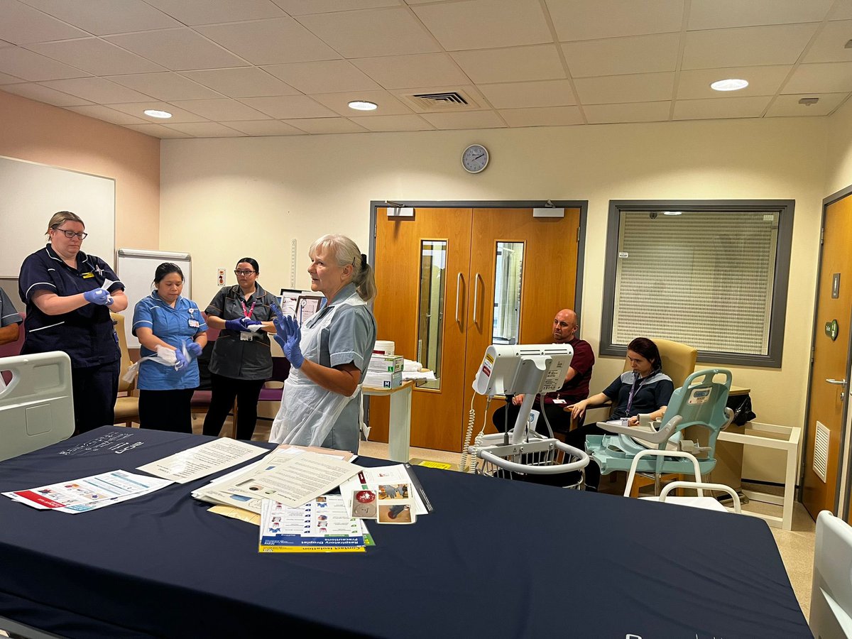 UHDB Infection Prevention and Control Team tweet media