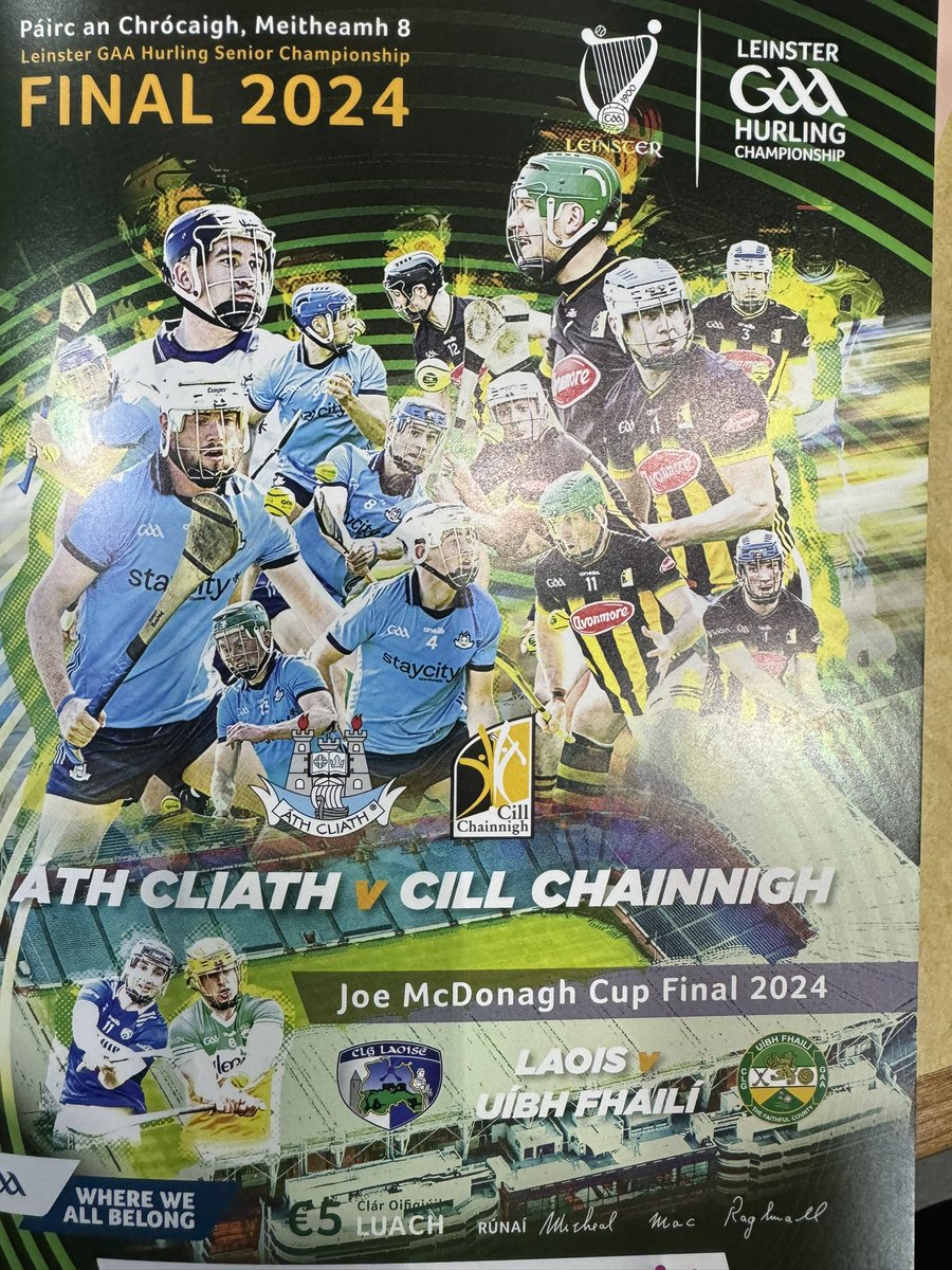 We are in Croke Park today. Watch us live from 15:00 on RTÉ 2