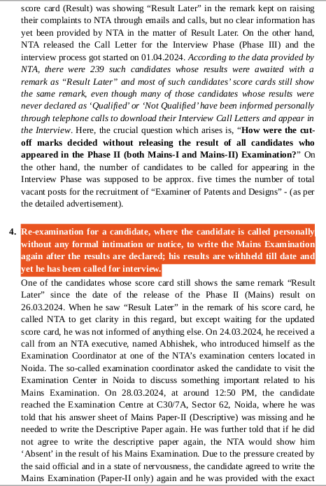 no_scam_please's tweet image. #CGPDTM_Scam
#NEET_Scam

@DG_NTA 
@cgpdtm_india 
@DPIITGoI 
@PMOIndia 
Please refer to the images for information on Serious Irregularities in CGPDTM Examination 2023-24.

We demand an inter-ministry and independent inquiry in the NTA office.

#NTA_ही_अपराधी
#ntascammer
