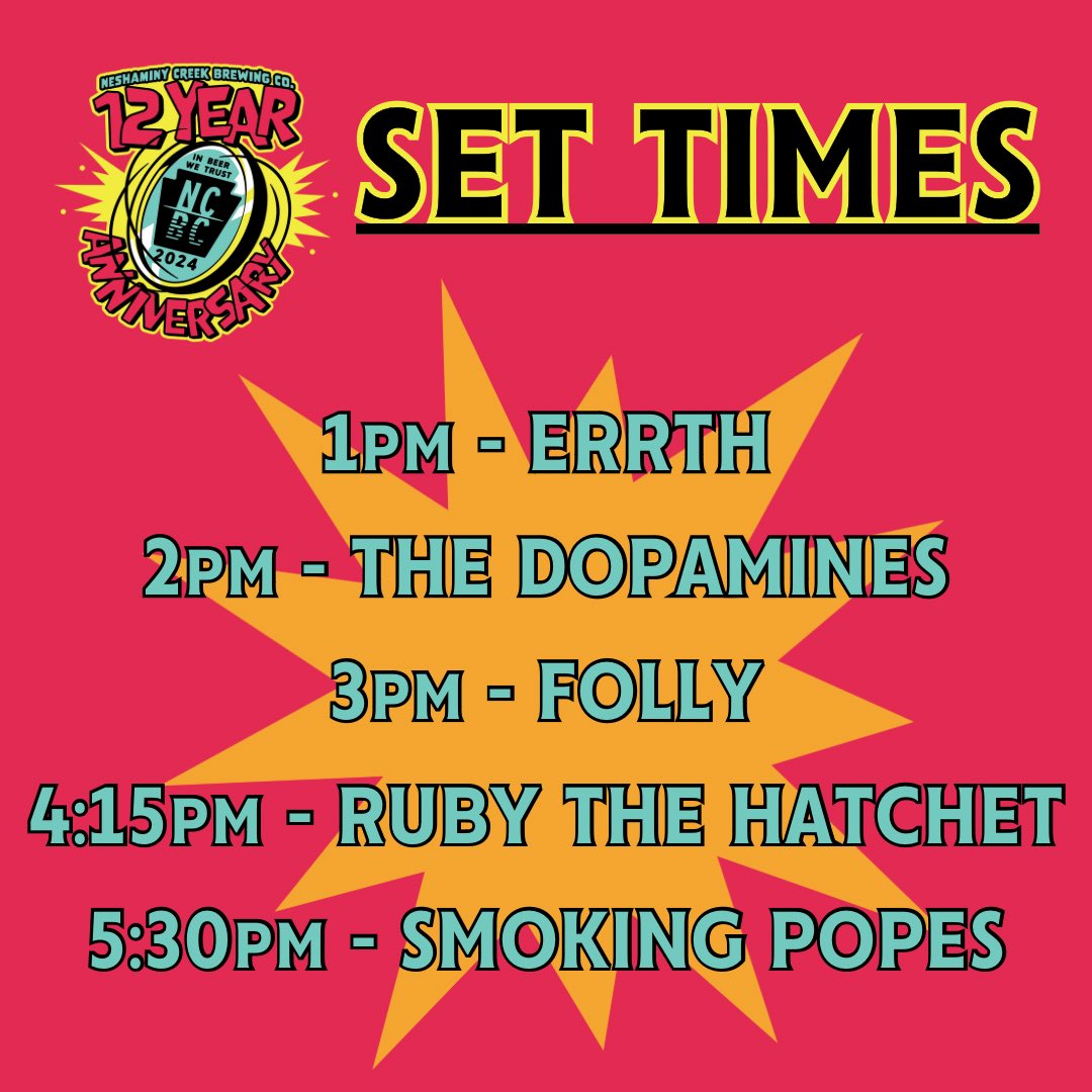 Neshaminy Creek Brewing Co tweet media