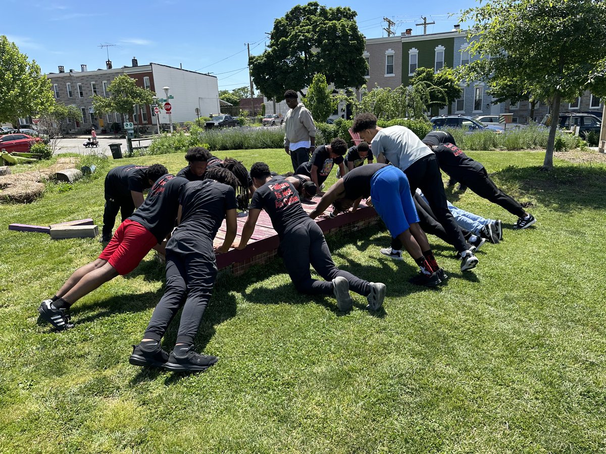 At Mentoring Male Teens in the Hood, we are teaching the young men to take care of your bodies while you are young so it will be easier when you get older.