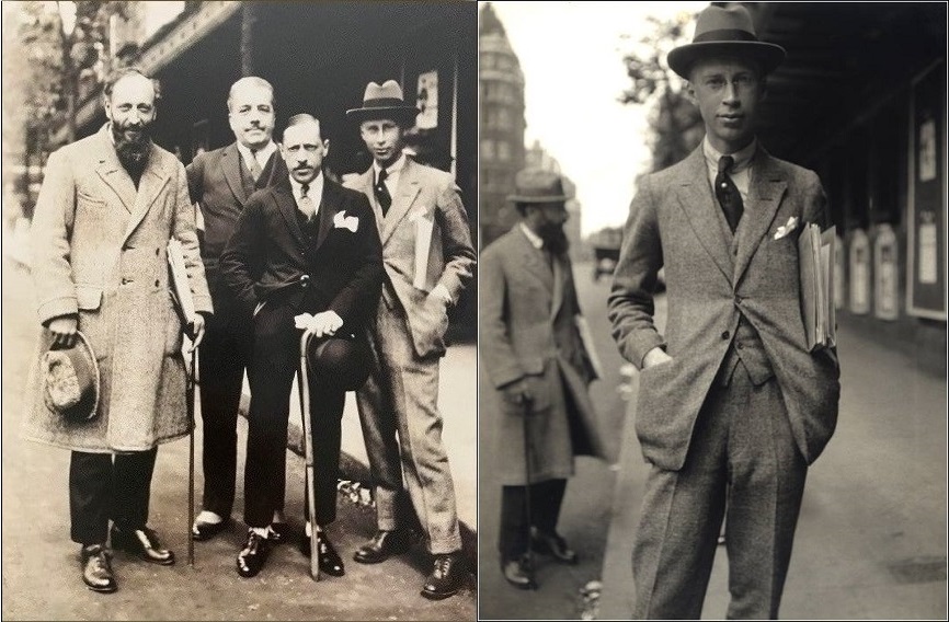 8 June 1921 is the probable date of the photo(s) of Ansermet, Diaghilev, Stravinsky and Prokofiev in London. Prokofiev had recently arrived from Paris for performances of his 'Chout' by the Ballets Russes. It was the day of a dress rehearsal and Diaghilev had invited the press.