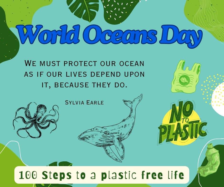 #worldoceansday <a href="/PlasticPollutes/">Plastic Pollutes</a> fights to reduce one of the most pervasive threats to ocean wildlife — the plastic we throw away every day. It never degrades and never goes away. One of the most important steps is to reduce/reuse/refuse plastics. plasticpollutioncoalition.org/resource-libra…