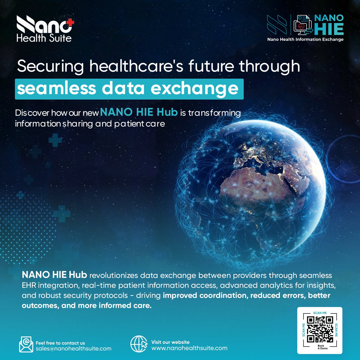 NanoHealthSuite's tweet photo. 📷 Introducing NANO HIE Hub by Nano Health Suite 📷

We're excited to unveil the NANO HIE Hub, a groundbreaking solution revolutionizing data exchange among healthcare providers. With seamless electronic health record (EHR) integration, real-time patient information access, https://t.co/ZW8EyM8LKr