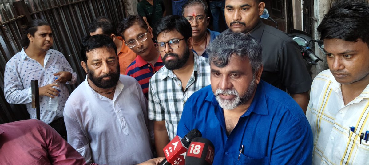 JitendraAsansol's tweet photo. Today had been to Maheshwari Bhawan, kolkata to meet the victims of post poll violence. Can't disclose their identity due to safety reasons https://t.co/8N2uAJG1kt