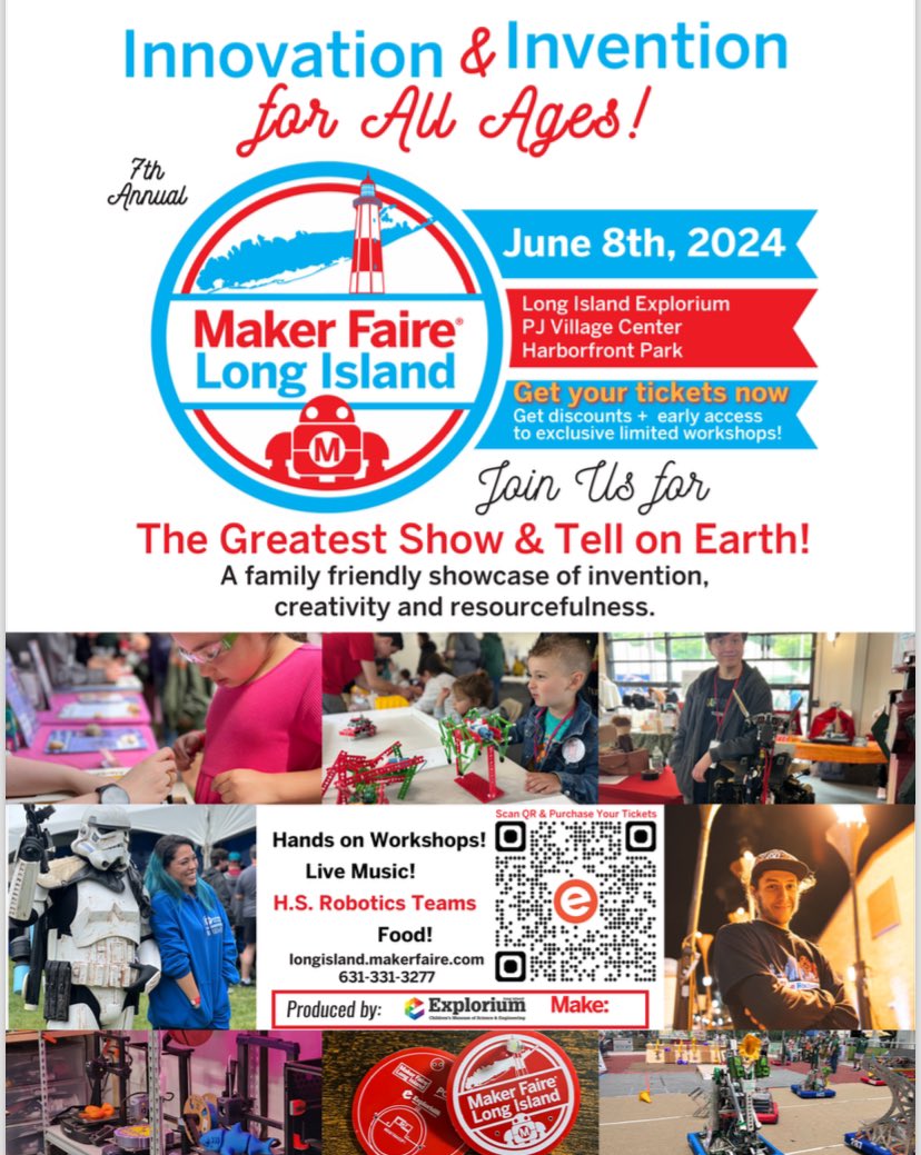 The Regal Eagles will be at Maker Faire today showcasing our robot from this season! Make sure to stop by💙🦅