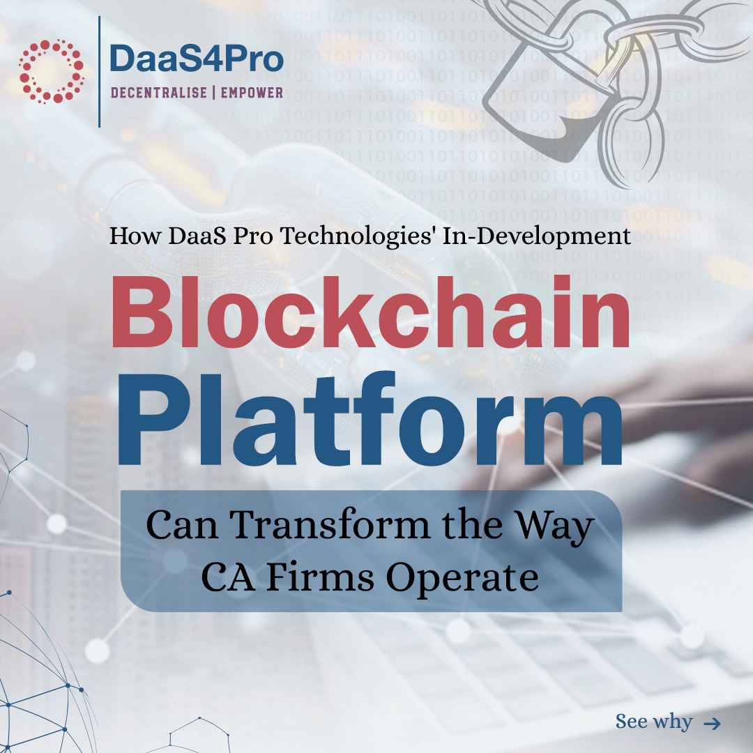 daasprotech's tweet photo. The #accounting industry is rapidly evolving. As complexities grow, so does the need for innovative solutions. @daasprotech https://t.co/38hP9GwoWK leads the charge with a next-gen #blockchain platform reshaping how #CAfirms operate in this dynamic landscape #ICAI #DRISHTI #audit https://t.co/wWYS49XyC7