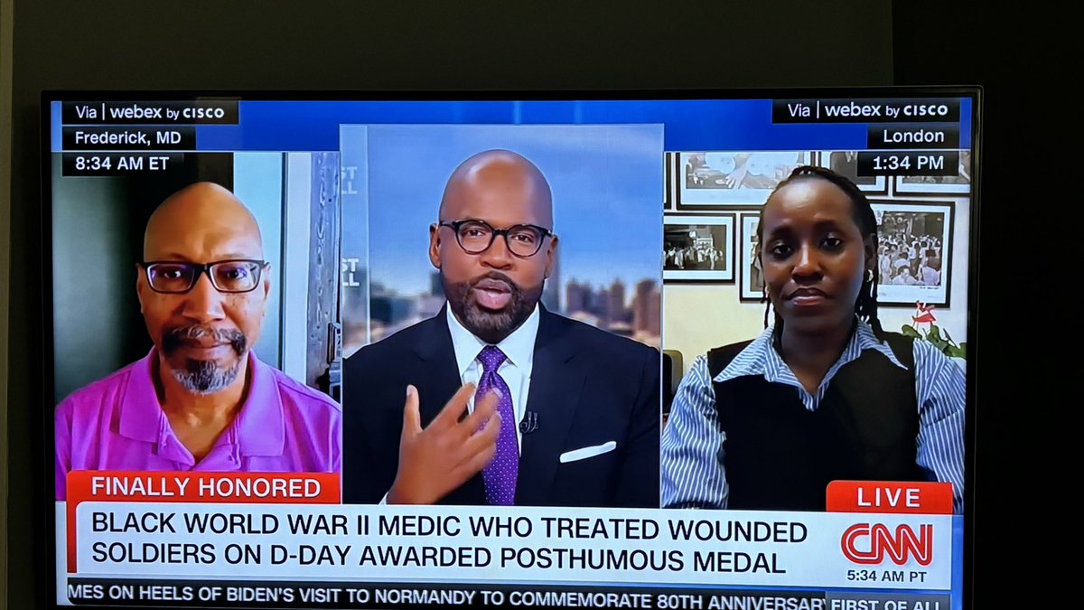 CRHillJohnson's tweet photo. You just keep bringing it @VictorBlackwell. Another history lesson on black troops overlooked who served in WWII! I get up on Sat mornings just to go to school with you! #blackhistory #Saturdayclass #weservedourcountrytoo https://t.co/PXJM4eW5P6