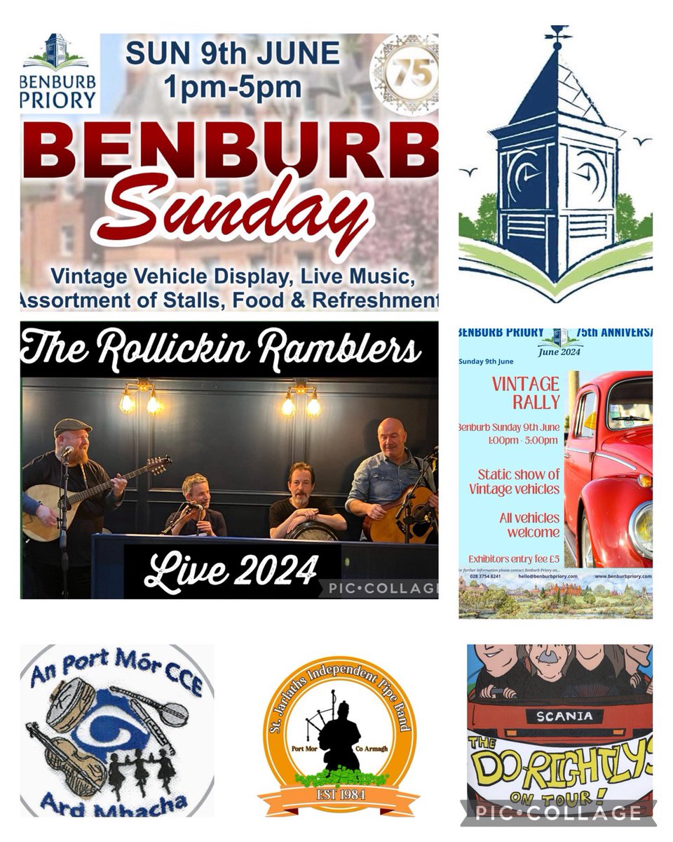 EoinKelly_13's tweet image. The good folks at Benburb Priory are bringing back BENBURB SUNDAY  for 2024!! Tomorrow there will be the Vintage Rally, and music, games, etc  #eventsNI #EventsIreland #IrishTourism #keepmusiclive #supportlocalmusic #supportsmallbusiness #supportlocalartists #lovewhereyoulive