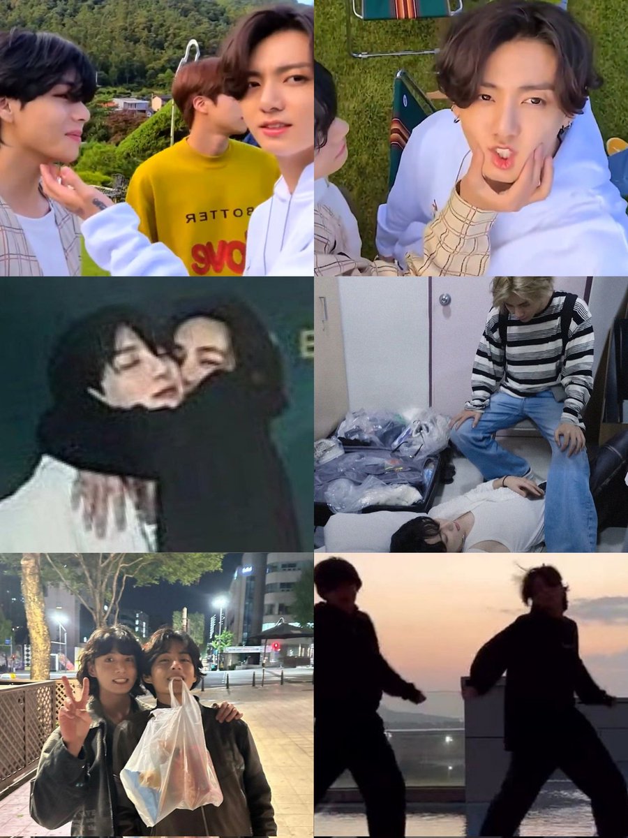 dailyofvk's tweet photo. taekookers are living their best life rn https://t.co/7iJaC65Rna