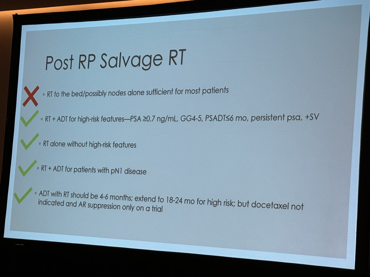 RRGonzalezMD's tweet photo. #AUA24 Take home message showing on ⭐️now⭐️ at #TUS24 @TxUrological in #HTX.
@jdhdavis @MDAndersonNews presents punchlines in PROSTATE CANCER. Lots of updates, especially in the #salvage setting and #BCR setting when prior therapies, including #XRT and focal, fail.
@AmerUrological @SCSAUA @BrianMilesMDCaP @DrRajSat @DharamKaushik5