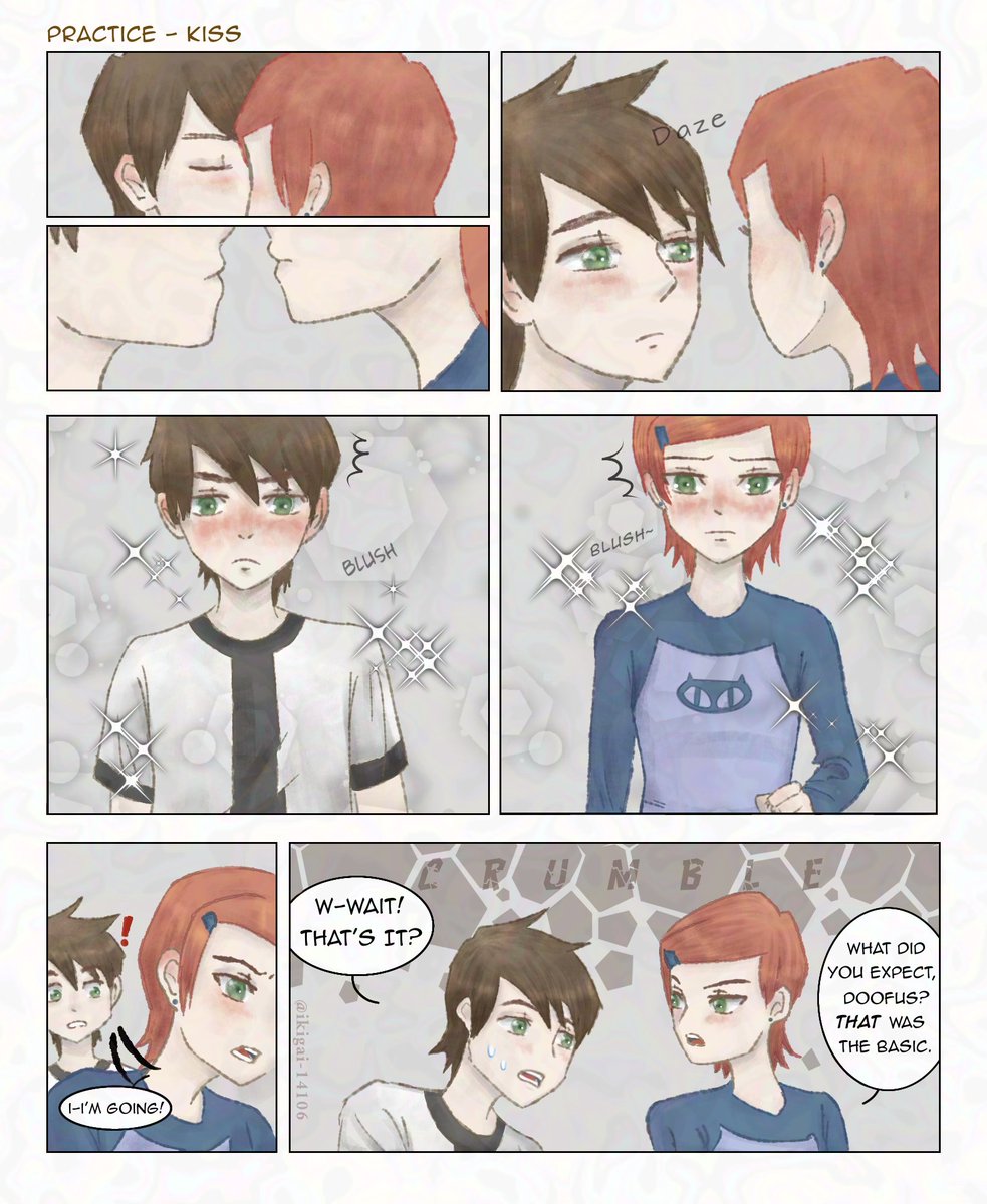 Ikigai_14106's tweet image. In which Ben asks Gwen for another favor.
#bwen #benxgwen #gwentennyson #ben10 #ben10fanart