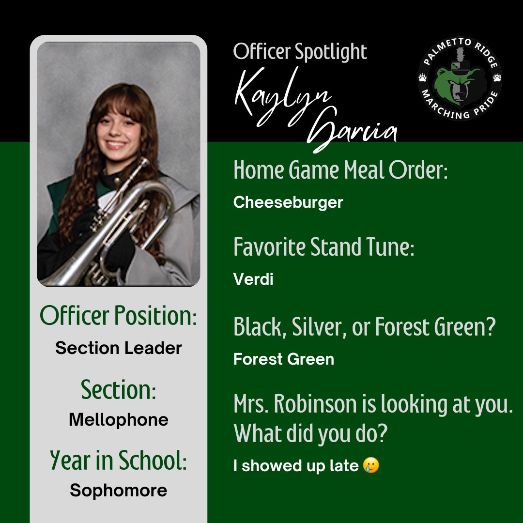 Palmetto Ridge Bands tweet media