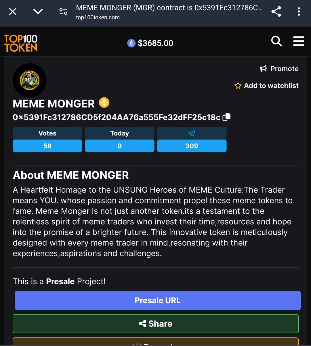 Meme_Mongers's tweet photo. we are excited to announce that we have listed our  MEME MONGER in these platforms.🚀🚀

https://t.co/OVNlKRl9mW
https://t.co/expMjTgMAp
https://t.co/UrdjXAqv7o
https://t.co/a2FbGFKO7M

#bnb #btc #solanawhale #Memecoin2024 #Basememes #cryptocurrencytrading #trading #contest #airdropcommunity #giveaway