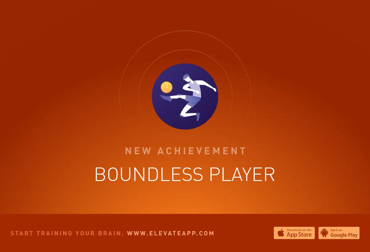 I unlocked a new Achievement in Elevate. You can challenge yourself too. Get Elevate here: taps.io/elevateapp?af_…