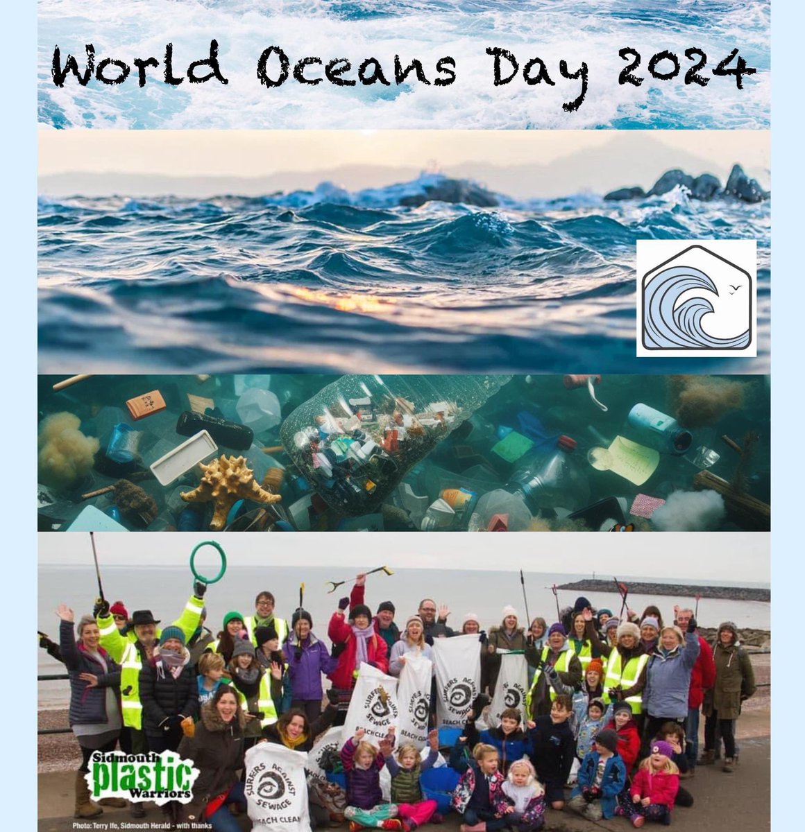 ruthlf77's tweet photo. 🌊💙 Making Waves for World Oceans Day! 💙🌊 
Huge shout out to the Sidmouth Plastic Warriors! Your Current @coopuk  cause.Their dedication to cleaning up our beaches and protecting marine life is truly inspiring. Every 10–11am on the first Sunday of every month! 
#WorldOceansDay https://t.co/CdQjal5zze