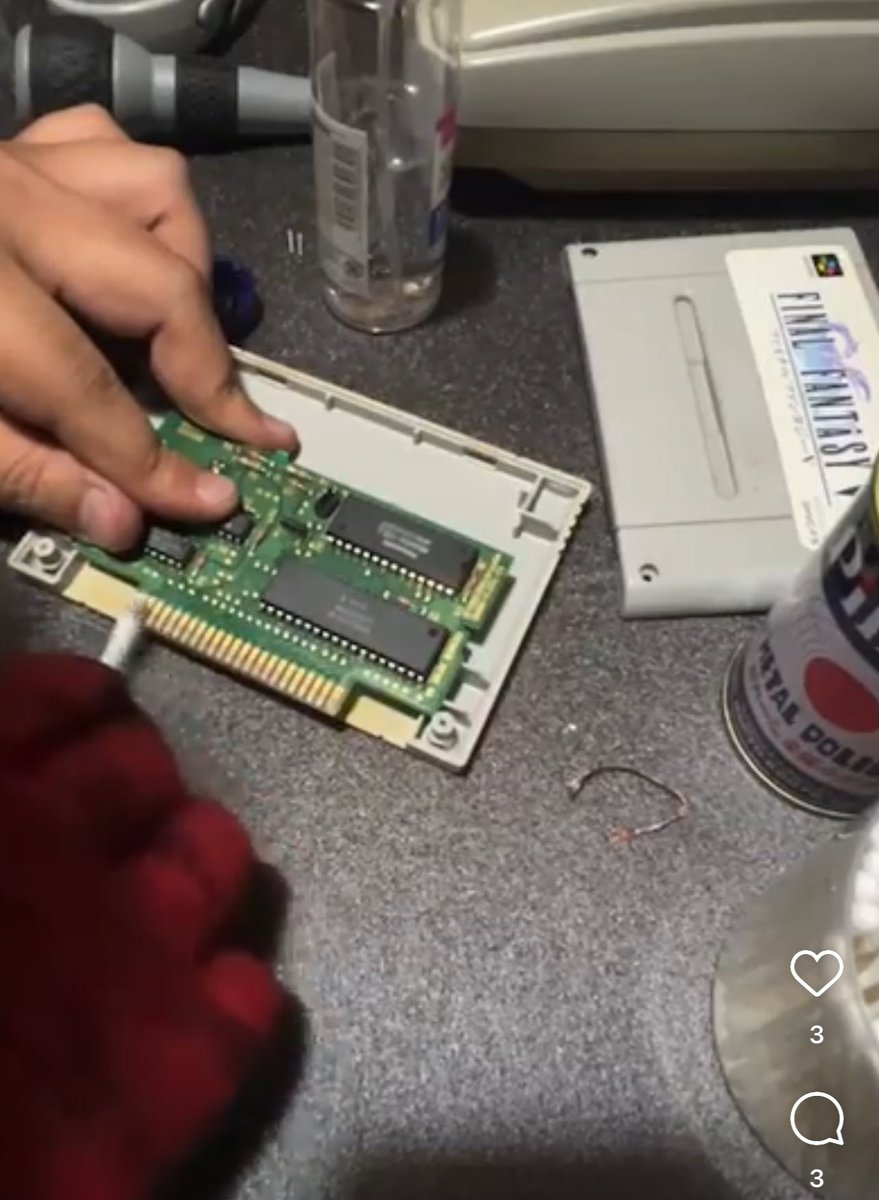 最近、SFCのリペアにハマってる。このままチャンネル作ろうかな。