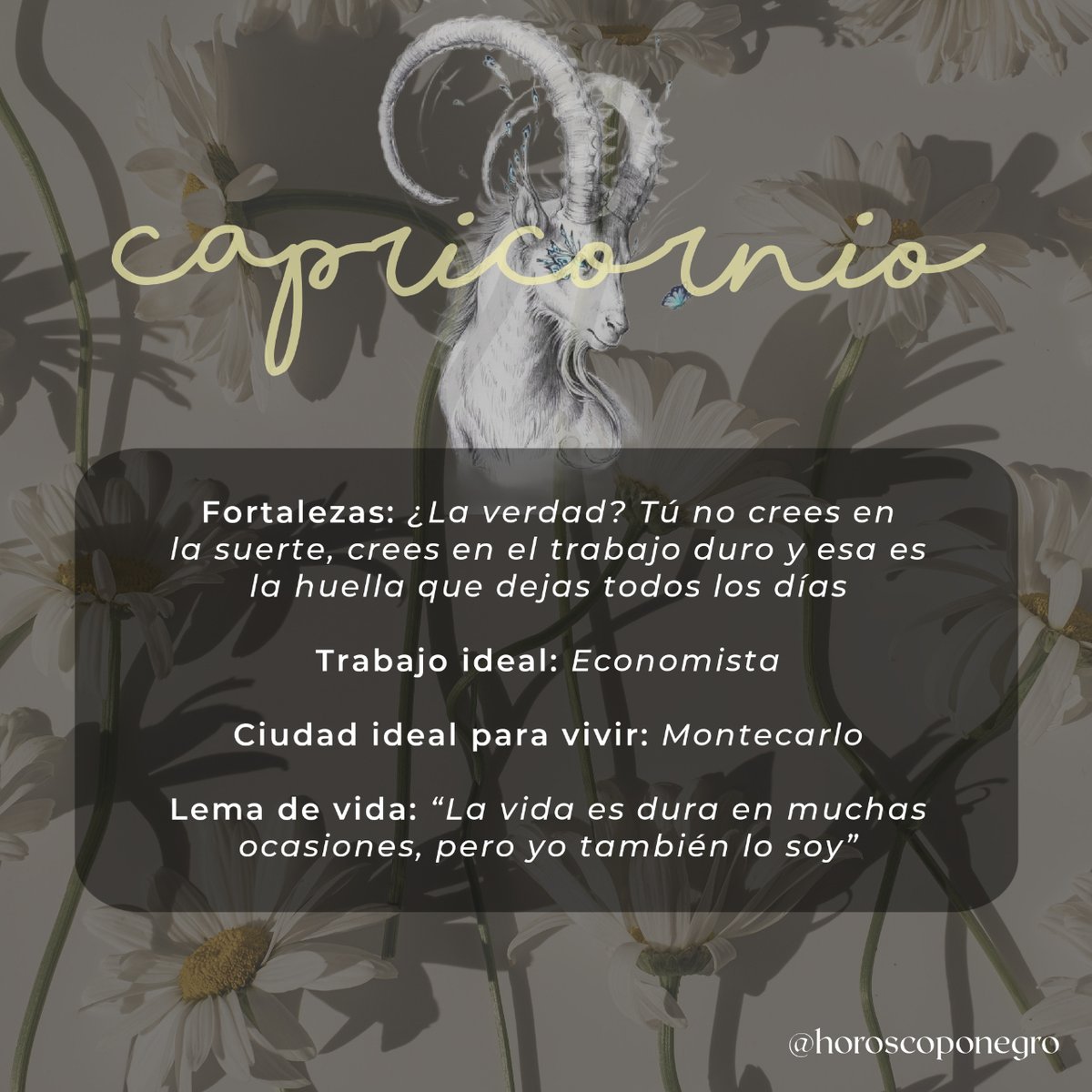 Pequeños datos interesantes sobre Capricornio ✨🔮✨