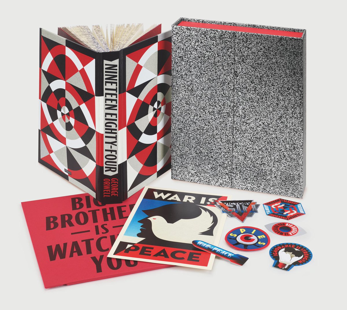 Save the date! To mark 75 years of Nineteen Eighty-Four by George Orwell, our limited edition will go on sale at 2pm (UK time) on 24 June. This edition features illustrations by <a href="/LaBocaDesign/">La Boca</a> and an introduction by <a href="/Elif_Safak/">Elif Shafak</a>