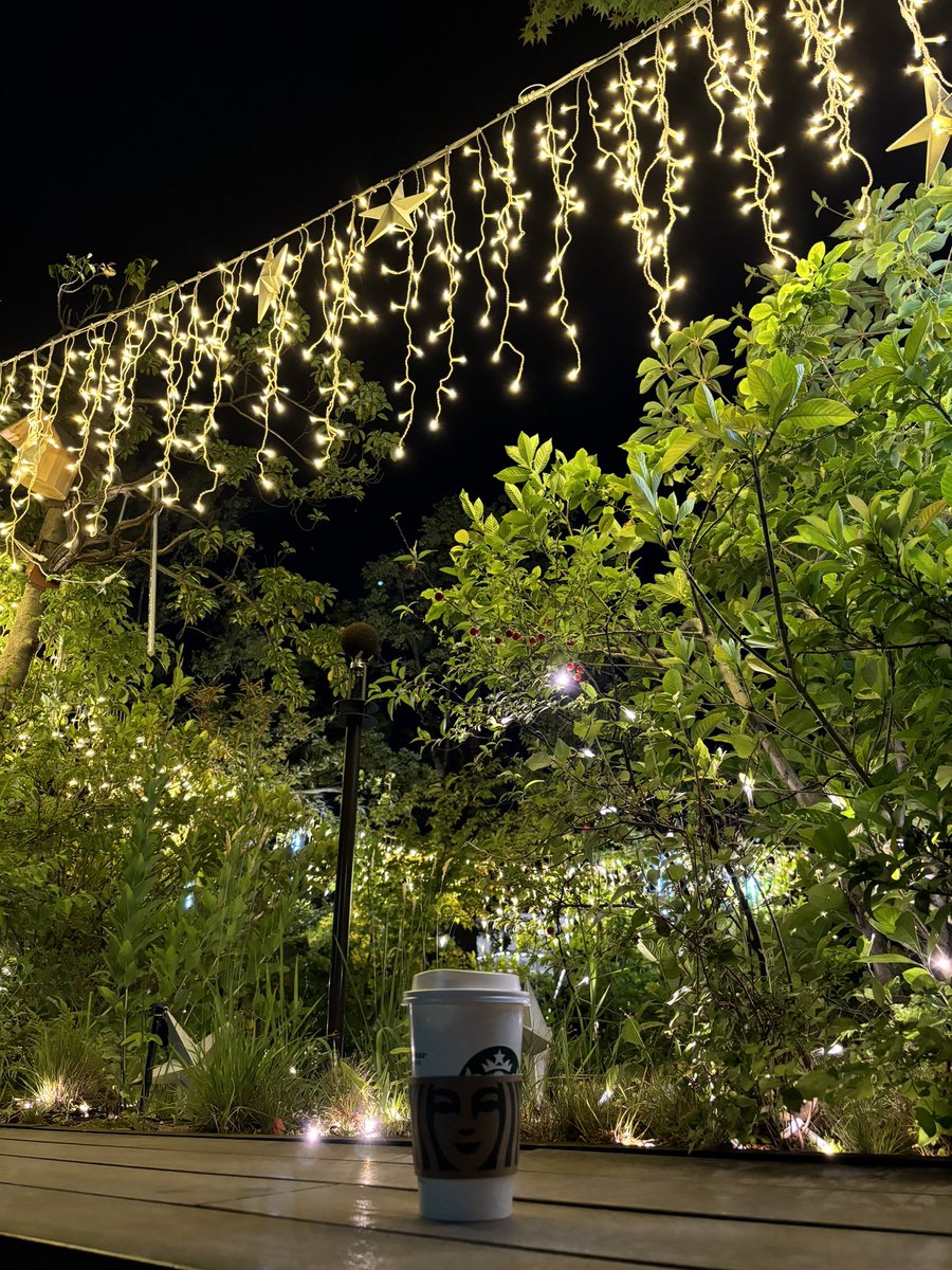 Kazuma_Horie's tweet image. 今日は前回の反対側、オモカドの屋上に上ってきたよ😉☕️

スタバがあって屋内も、屋外も座るところがあってこちらはこちらで寛ぎやすいね☺️

今日みたいに仕事や用事のついでじゃないと来なそうだけどw

夜はなんかキラキラしてて、とても良い空間でした🥺✨

#オモカド
#東急プラザ表参道
#starbucks