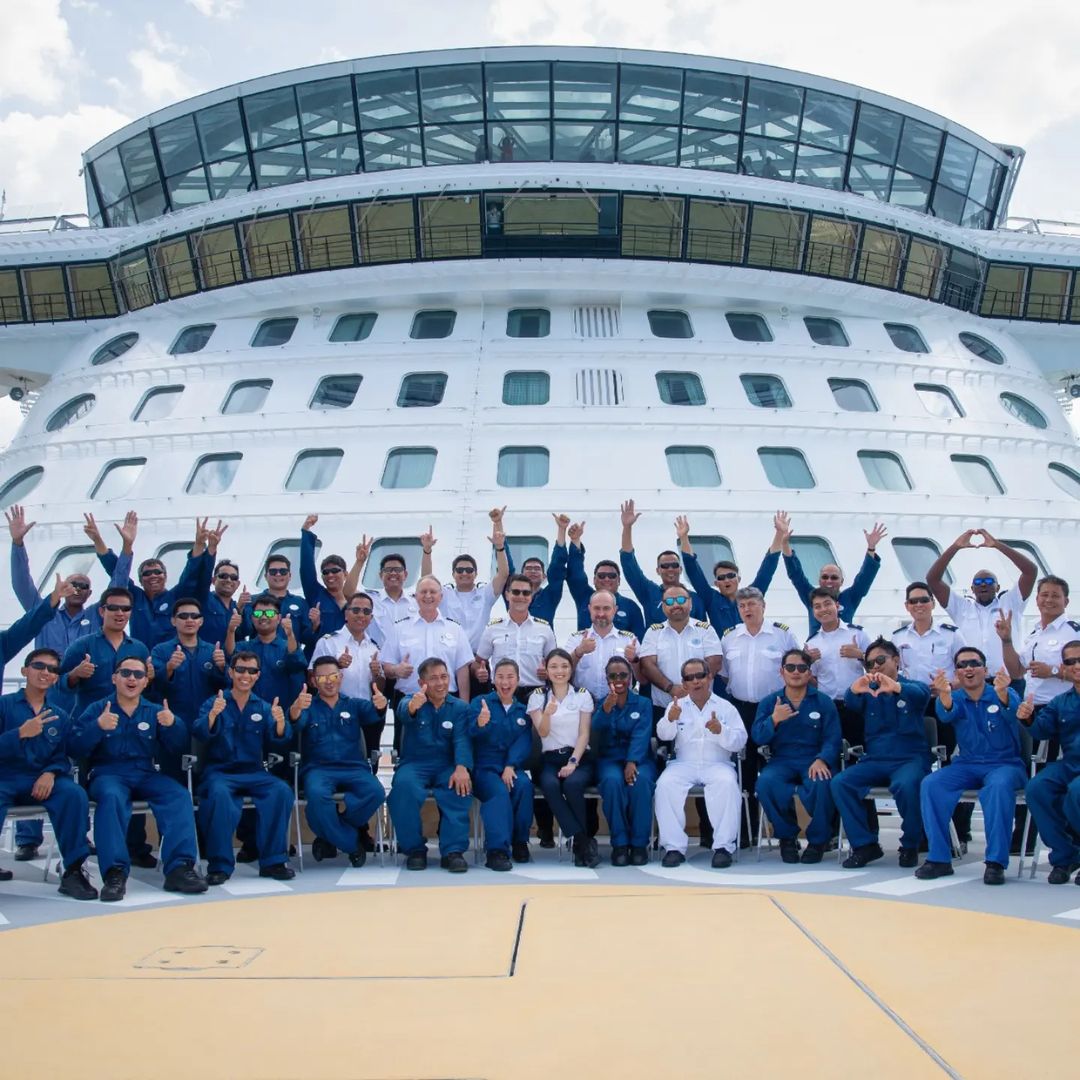 RCGCareers's tweet photo. Meet Hariet, Kenya's first woman with a Class Three License, on Royal Caribbean's Odyssey of the Seas. From Bandari Maritime Academy to the open seas, her journey inspires. 🌊 

Explore her story at https://t.co/gm5dsRE729. #IAMRCG #PropelledbyPeople https://t.co/yXK6bow77n