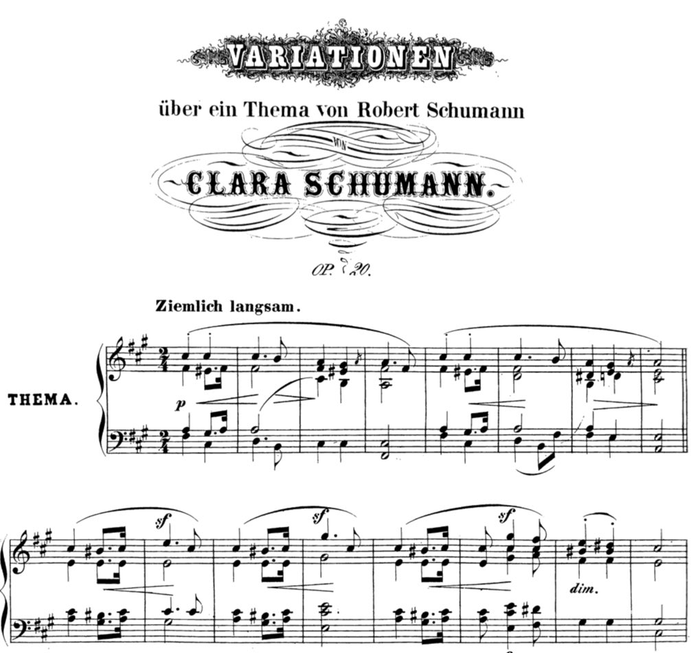 sarahfritzwritr's tweet photo. Happy birthday to Clara Schumann’s husband, Robert, the muse for many of her masterpieces!🥳❤️

The Variations op. 20 were given to him as a present #otd in 1853. https://t.co/du8ThbFZRp