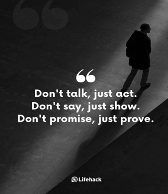 Wise words to live by!