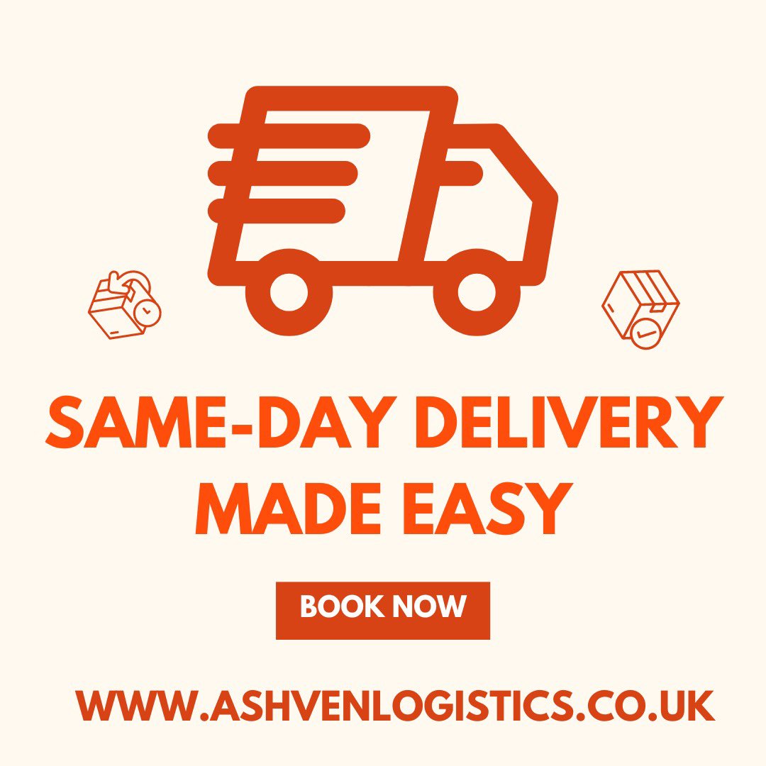 ashvenlogistics's tweet photo. 🚚✨ Same-day delivery made easy with Ashven Logistics! 🌟 Whether it's urgent documents or a special package, we've got you covered. Book now and experience hassle-free, reliable service. 📦

📍 Visit us at https://t.co/oJicrsvQW6

#AshvenLogistics #courier #couriers https://t.co/OIuxj0E0rs