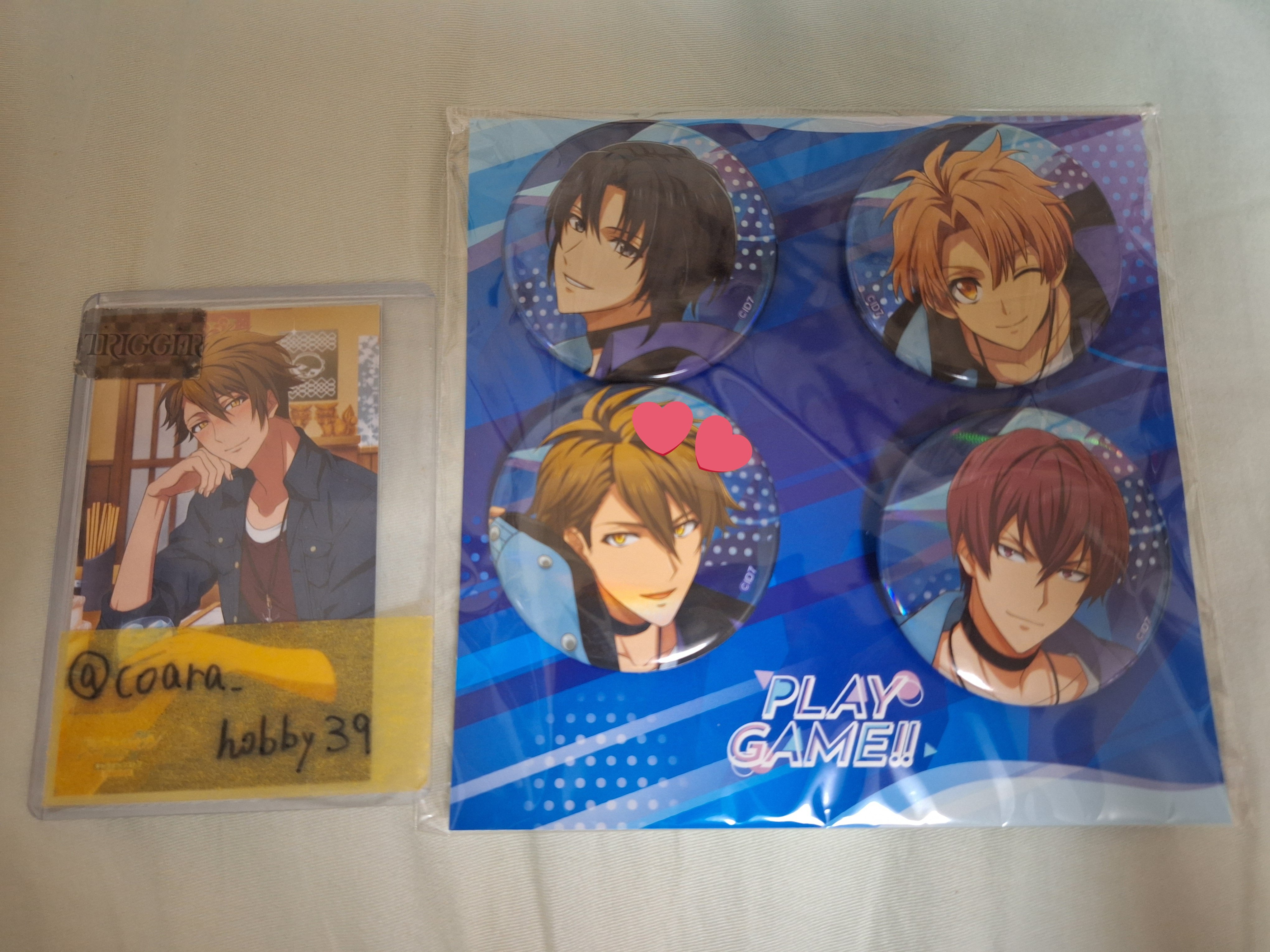 アイナナ シャフユニ シャッフル 缶バッジ playgame 十 龍之介 先行