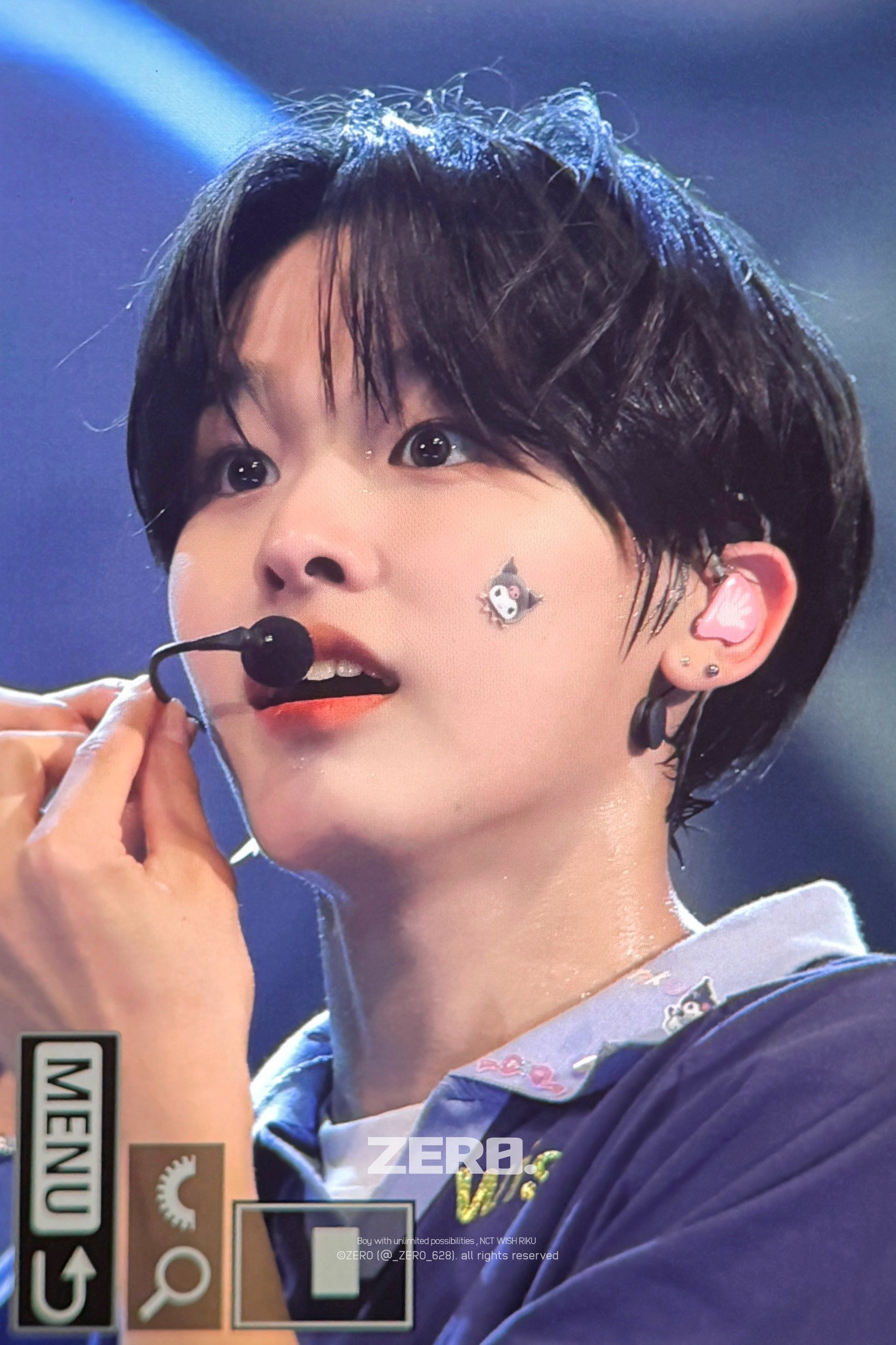 nct 陸　前田陸　キーホルダー　log wish