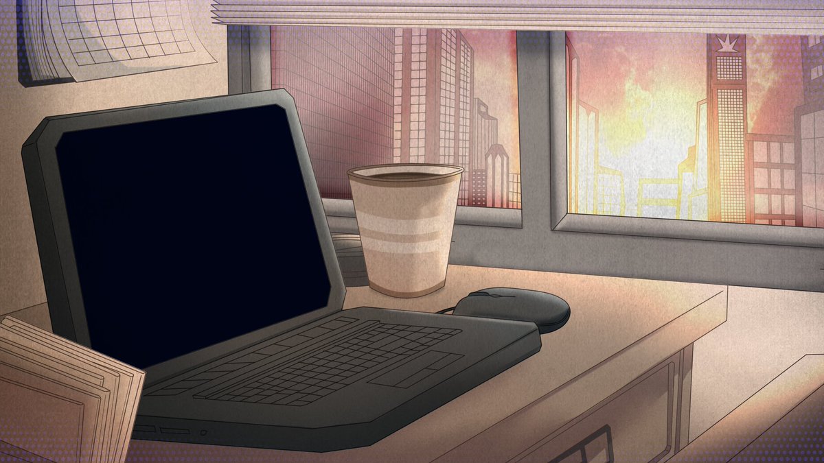 higancherrygame's tweet photo. First update: A little preview of the title screen🌇🌆
Anyone else still sipping a latte after 6PM? 🙋🏼‍♀️
No?? Just me???

Art credit: @skai2blue4u 

#otomejam #otome #visualnovel #VN #gamedev #IndieGameDev  #indiegames https://t.co/MA7vJQAGGE