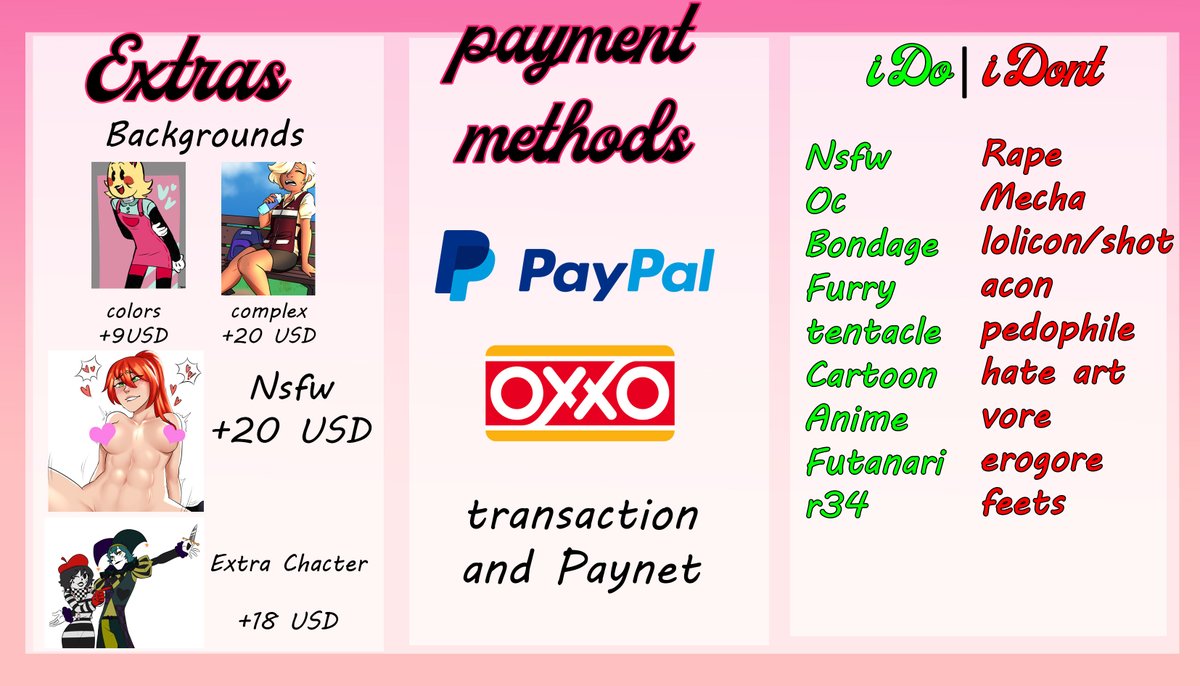 AlegoticT's tweet image. COMMISSION PRICES!! (pregunta por los precios en pesos mexicanos) For more info please send me a Inbox!!
Ko-Fi: ko-fi.com/alegotic