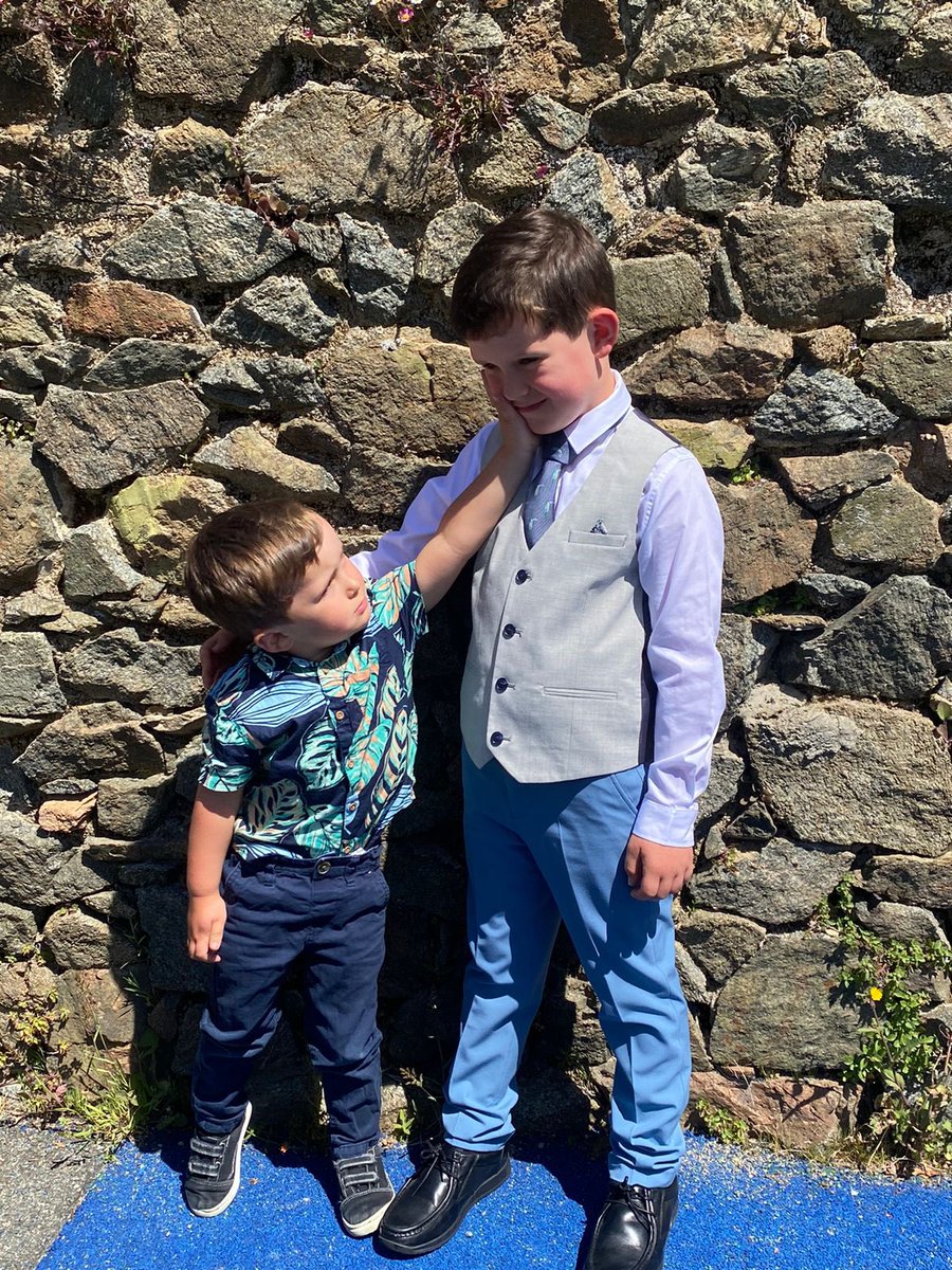 Congratulations to B on receiving his First Holy Communion. He was very proud!