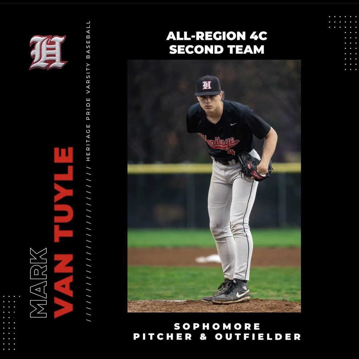 Congratulations to baseball players Alec Jones, Aaron Van Tuyle, and Mark Van Tuyle on being named to the all region team!