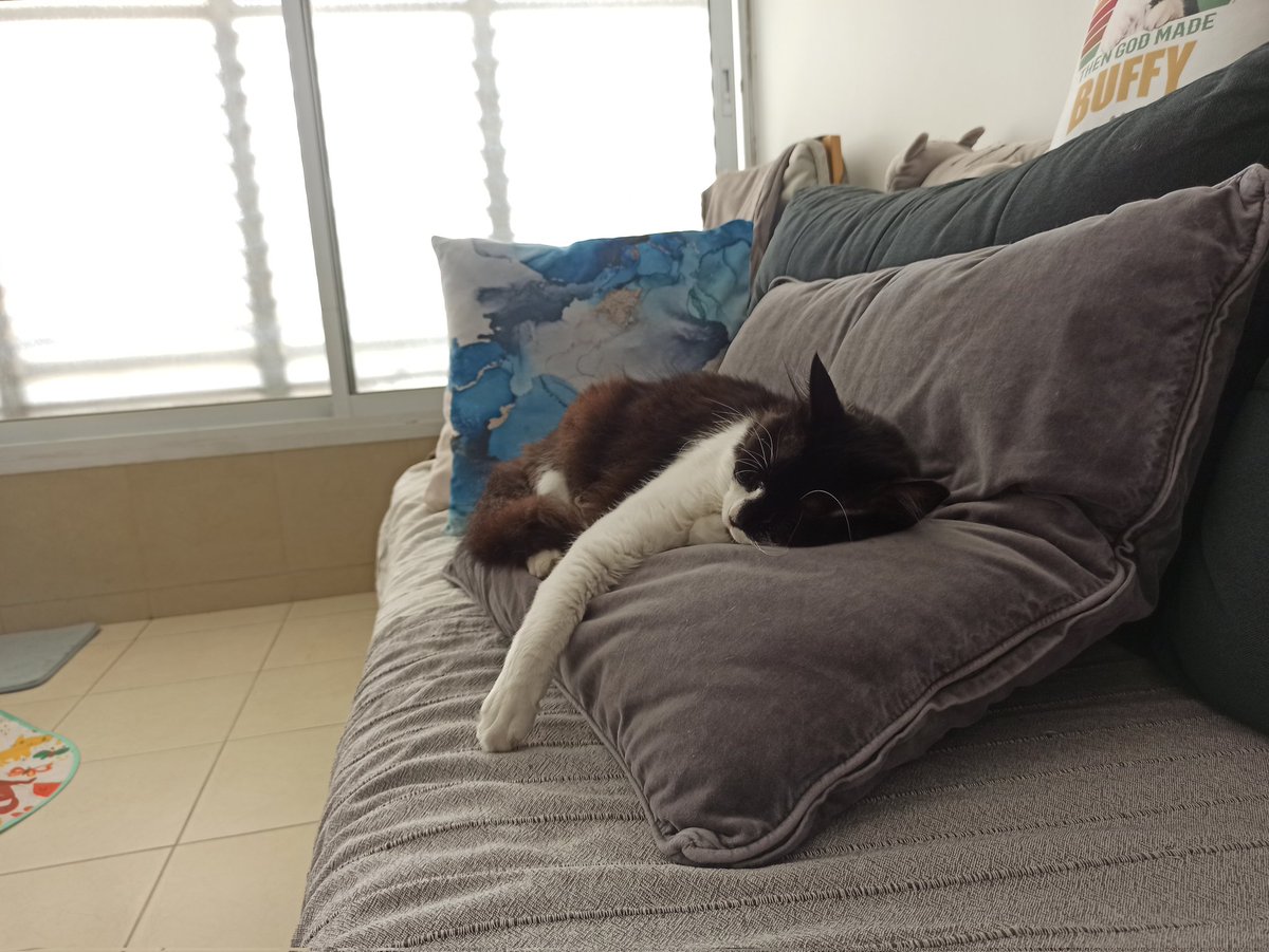 Celebrating the news in her own way.