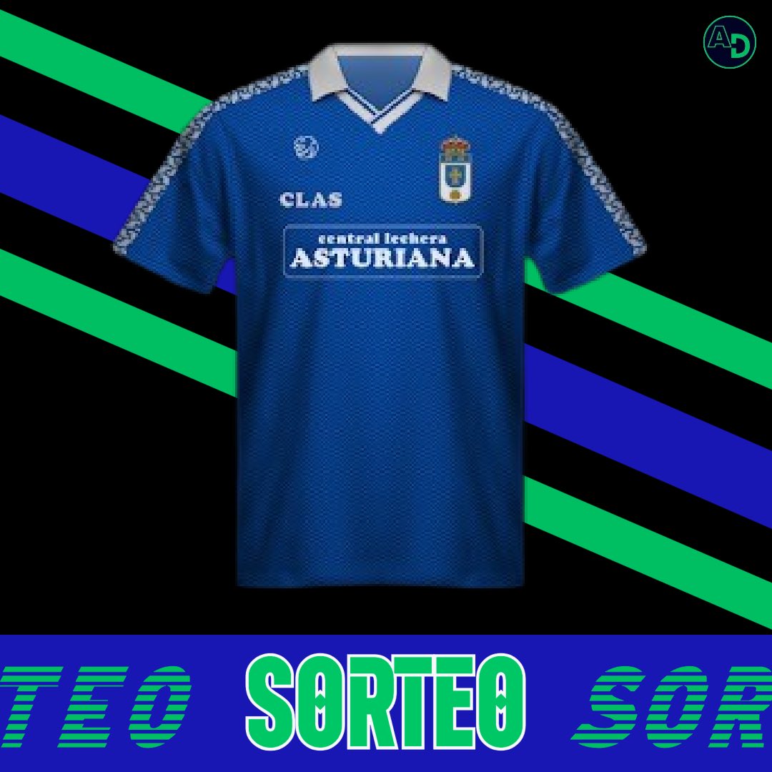 AfDeportiva_'s tweet photo. 🎁 𝐒𝐎𝐑𝐓𝐄𝐎 𝐂𝐀𝐌𝐈𝐒𝐄𝐓𝐀 𝐑𝐄𝐀𝐋 𝐎𝐕𝐈𝐄𝐃𝐎

📌 Si el Real Oviedo gana esta tarde contra la SD Eibar con gol de Alemão, sorteamos esta camiseta de la temporada 1988/89.

⚠️ Condiciones para participar:

1️⃣ RT
2️⃣ FOLLOW 

🍀 ¡Mucha suerte a todos los participantes! https://t.co/KRbomaEsxm