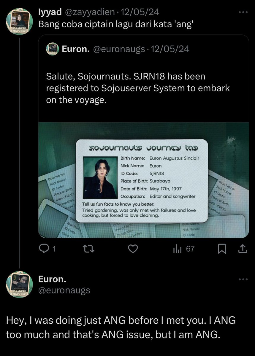 euronaugs's tweet photo. Ternyata dari sini asal-usul ANG. 😭 https://t.co/cTqarYW8mo
