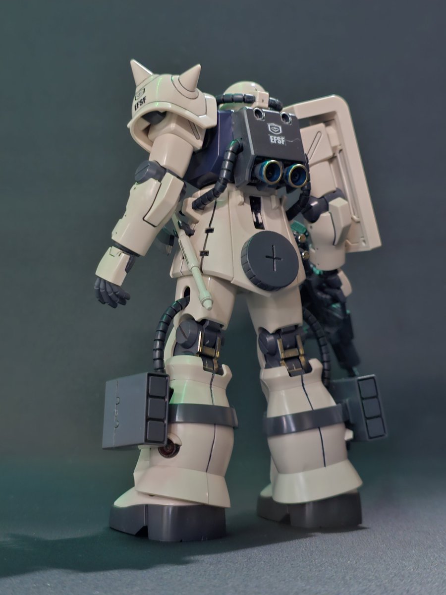 K22751378's tweet photo. #ガンプラ
#HGUC107ザクΙΙF2型連邦軍仕様
#MS06F2
こちらは付属シールのみでロールアウト✨️
思ったよりサクサク組めました_φ(・_・
ヘッドはアップリケアーマータイプ👀
ミサイルポッド装着💣 https://t.co/HxcoyIjWAz