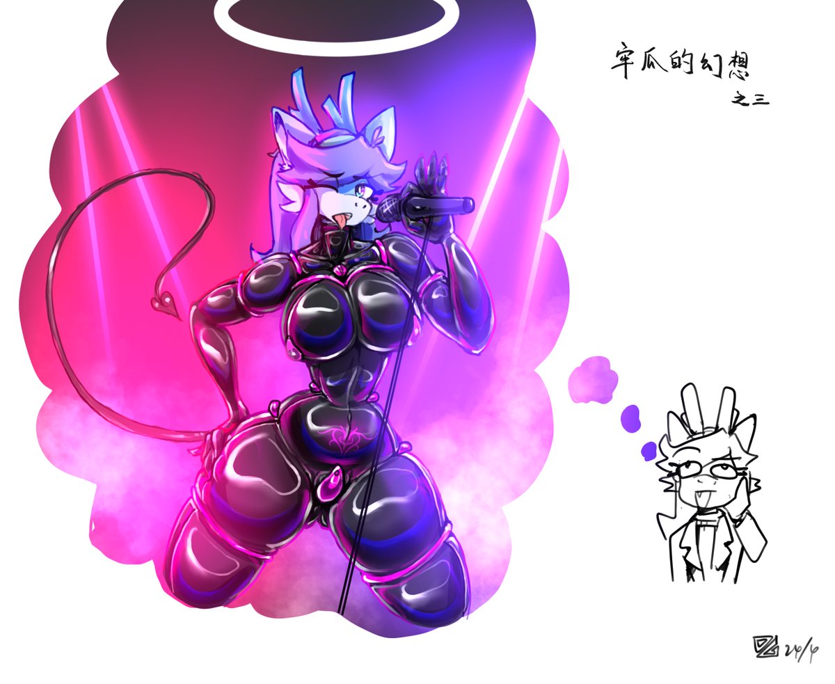 safe_cucum's tweet photo. （小练习）牢瓜也想参加“歌手” | ZhuLi-GD #pixiv https://t.co/71VIuqFoEy https://t.co/4Nl3Ue73l4