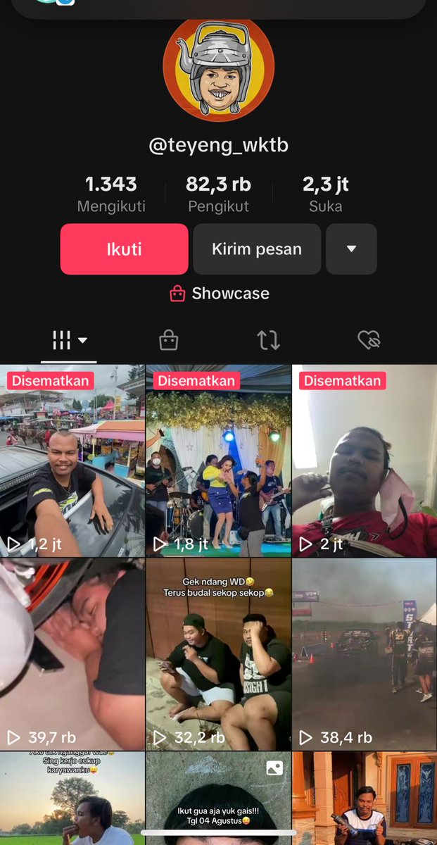 imkamto's tweet photo. @dhemit_is_back Ini tiktoknya mas https://t.co/Cexj9VNV9a